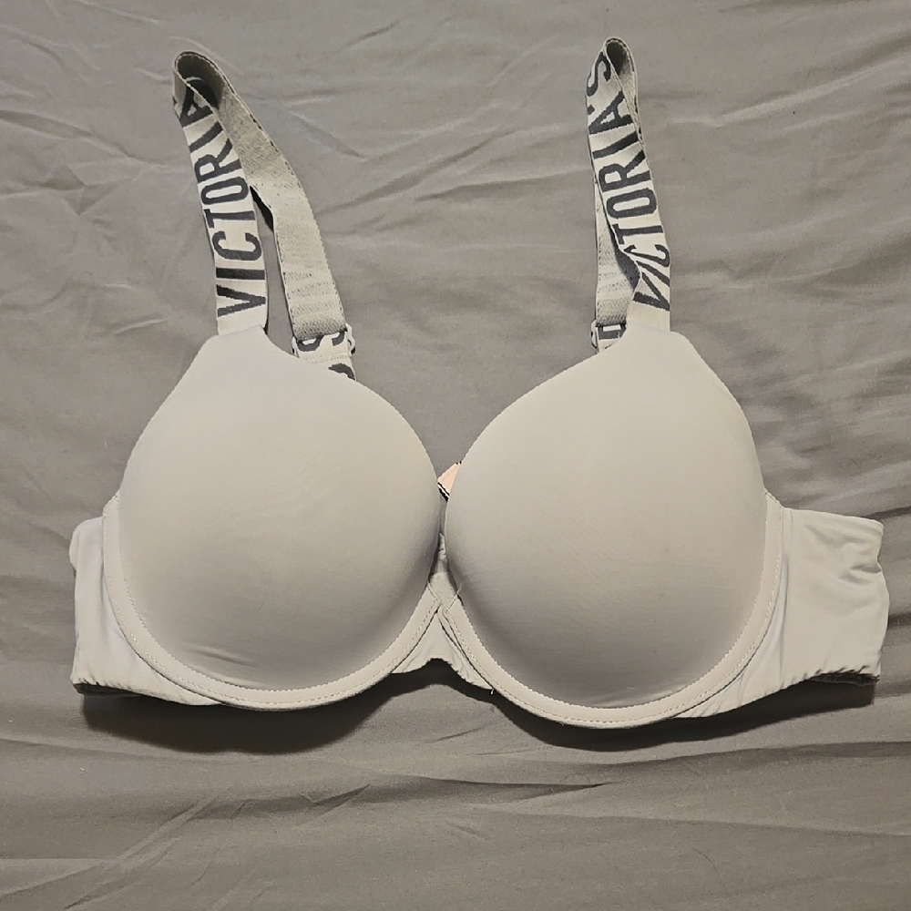 Victoria's Secret Grey Pushup Bra 38B